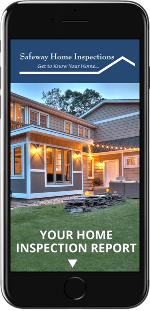 Example of a Safeway Home Inspection Report on a Smartphone 